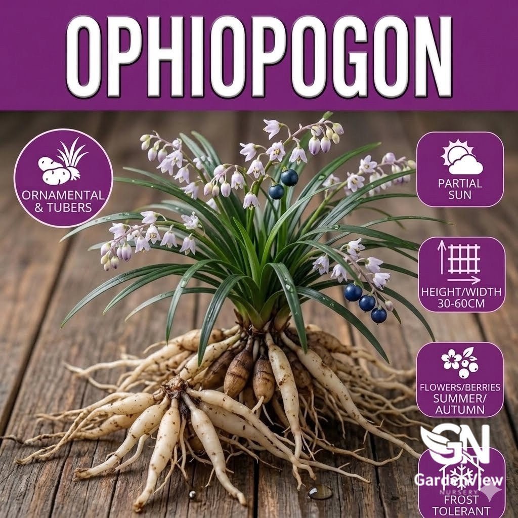 Ophiopogon Japonicus (Mondo Grass) - Climbers & Ground Covers - Garden View Nursery