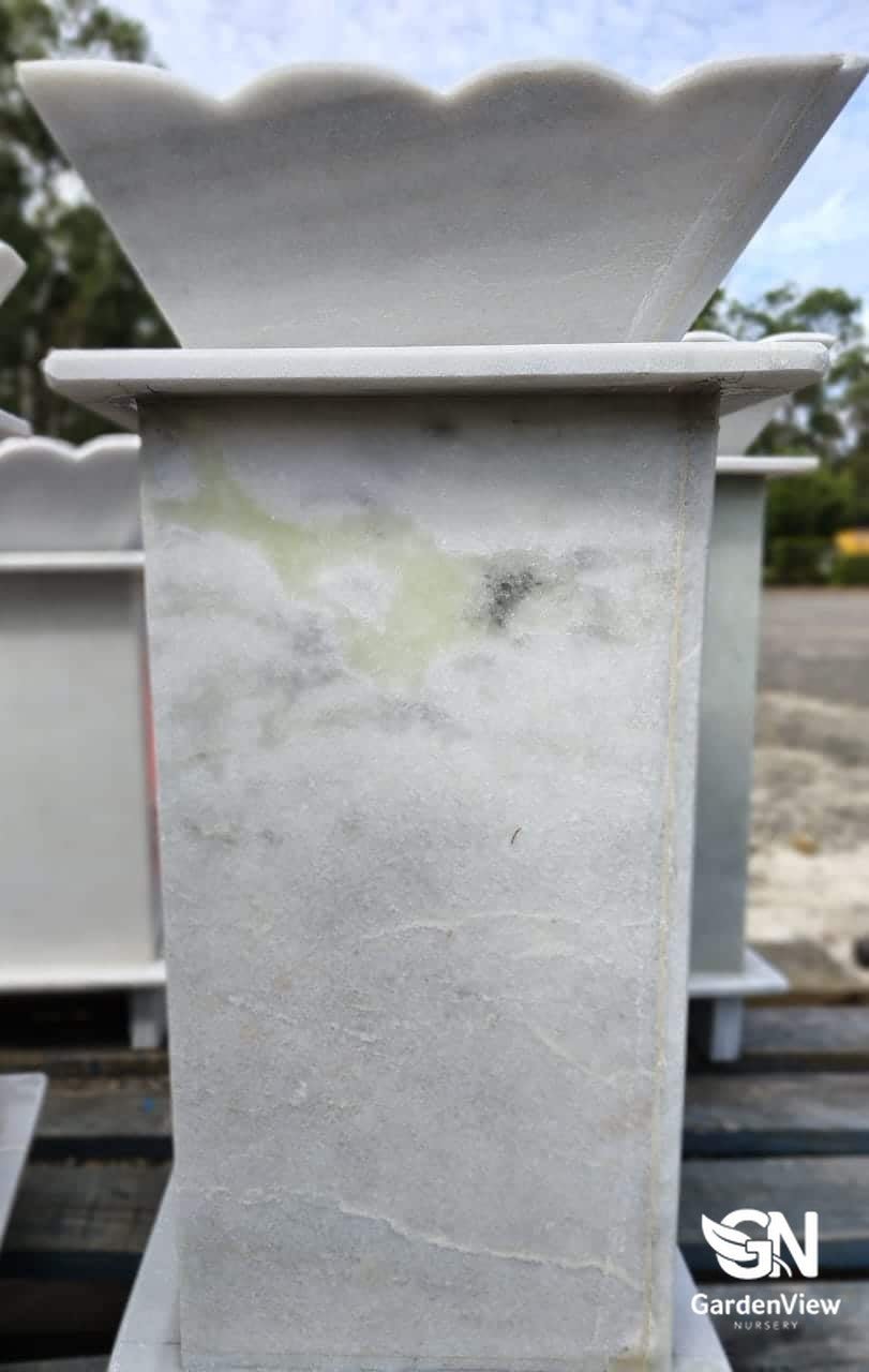 Marble Planter - Pots - Garden View Nursery