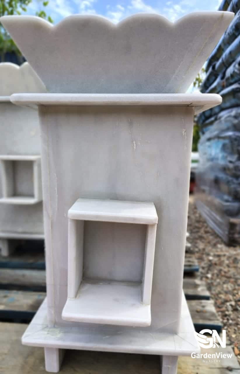Marble Planter - Pots - Garden View Nursery